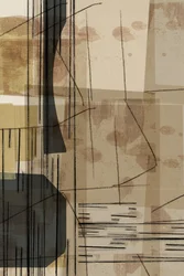 Layered Neutral Abstract