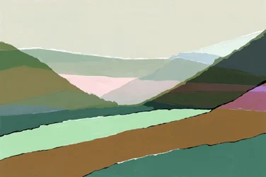 Modern Layered Landscape