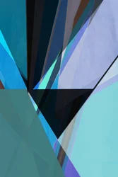 Modern Teal Geometry