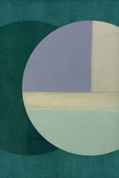 Muted Geometric Circle