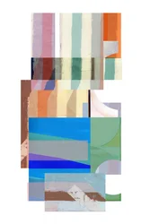 Muted Geometric Collage