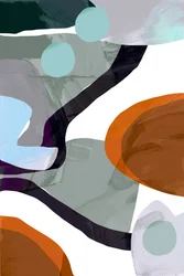 Organic Shapes Abstraction