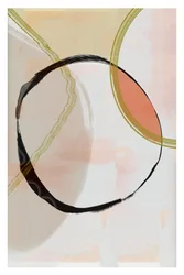 Organic Shapes Golden Lines