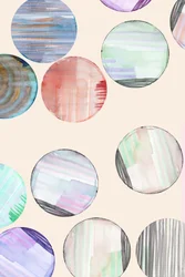 Pastel Abstract Circles