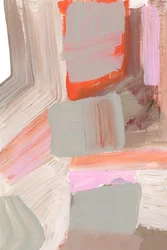 Pink Orange Grey Blocks