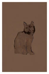 Quiet Brown Cat