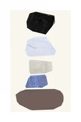 Serene Stacked Shapes