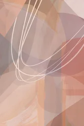Soft Blush Abstract