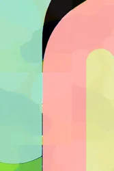 Soft Pastel Abstraction