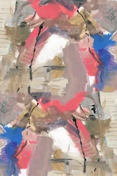 Vibrant Abstract Brushstrokes