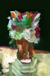 Vibrant Abstract Flowers