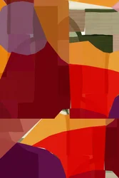 Vibrant Abstract Layers
