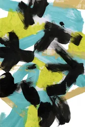Vibrant Abstract Strokes