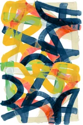 Vibrant Abstract Strokes