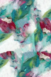 Vibrant Floral Abstract
