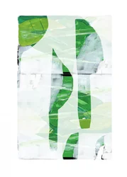 Vibrant Green Abstract