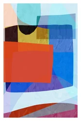 Vibrant Overlapping Shapes