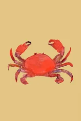 Vibrant Red Crab