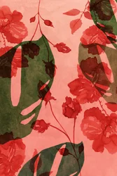 Watercolor Tropical Blooms