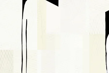 White Geometric Abstract