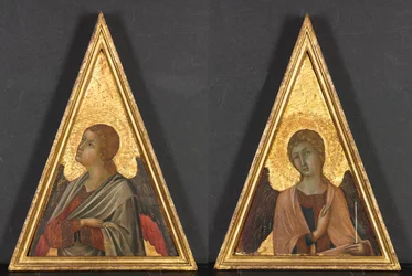 Pinnacle with Angel (pair)