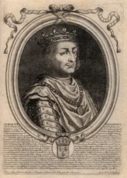Portrait of Charles VII (1403-1461) King of France - Charles VII (1403-1461) King of France