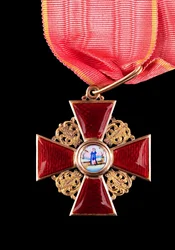 Order of St. Anne, Second Class, 1880s