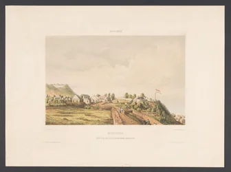 St. Eustatius. View of Fort Oranje, the Crater, Taken from the Parsonage