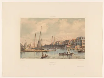 Waaigat and City Wall of Willemstad, Curaçao