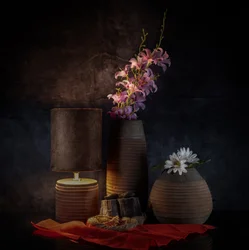 Moody Floral Still Life