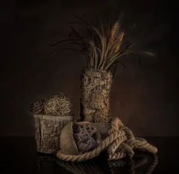 Rustic Earthy Still Life