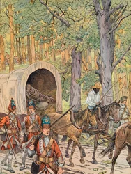 George Washington with the Army of General Edward Braddock