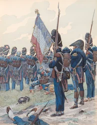 The Last Square at Waterloo (18 June 1815)