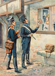 Musicians of Light Infantry under the First Empire