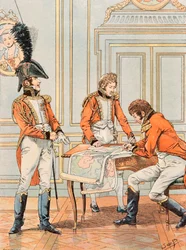 Outfit of French Troops at All Times: Aide de Camp of Vice Connetable Louis Alexandre Berthier