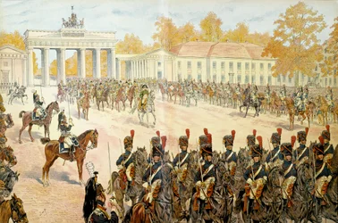 Napoleon Entering Berlin on 27 October 1806