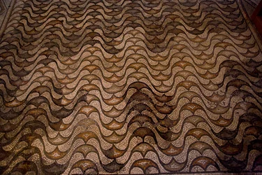 Detail of floor decoration