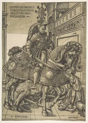 Saint George on Horseback, 1508-1518