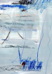 Cool Blue Abstraction